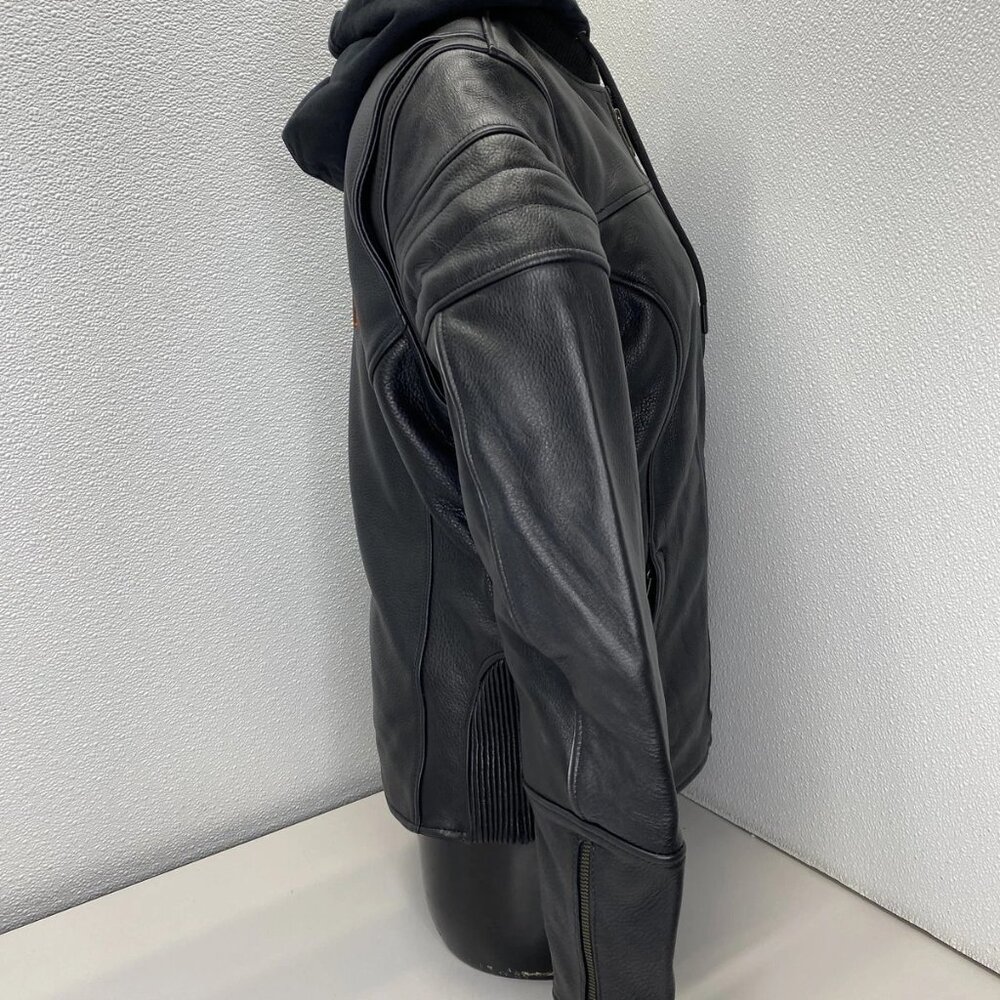 Harley Davidson Womens Jacket Miss Enthusiast 2.0 Leather 3-In-1 - Picture 9 of 13